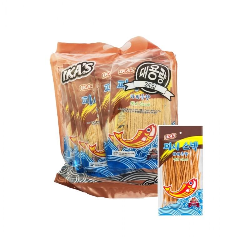 플유 피시스넥 바비큐향 한봉 24개입