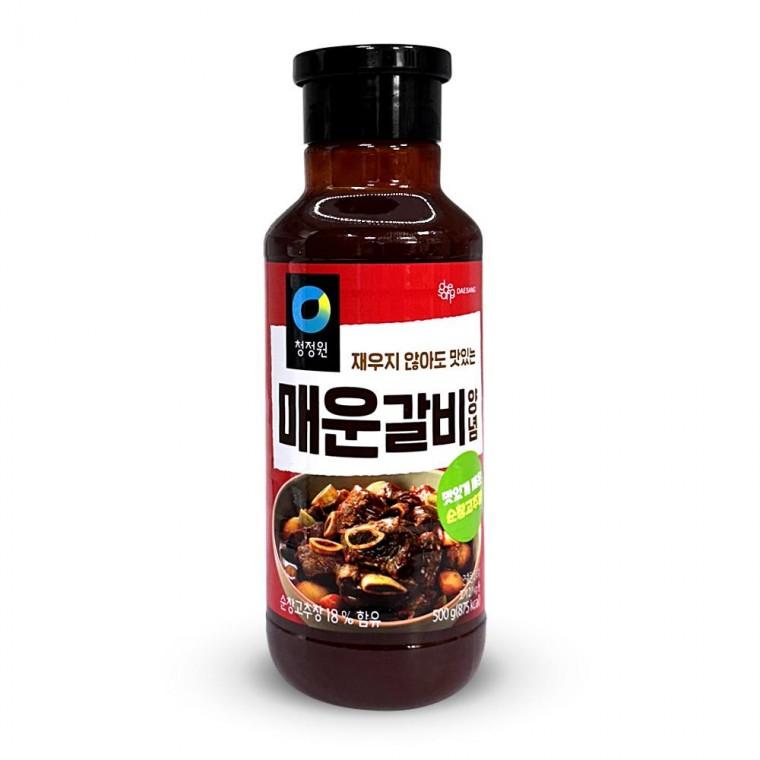 청정원 재우지 않아도 맛있는 매운 갈비 양념 500g
