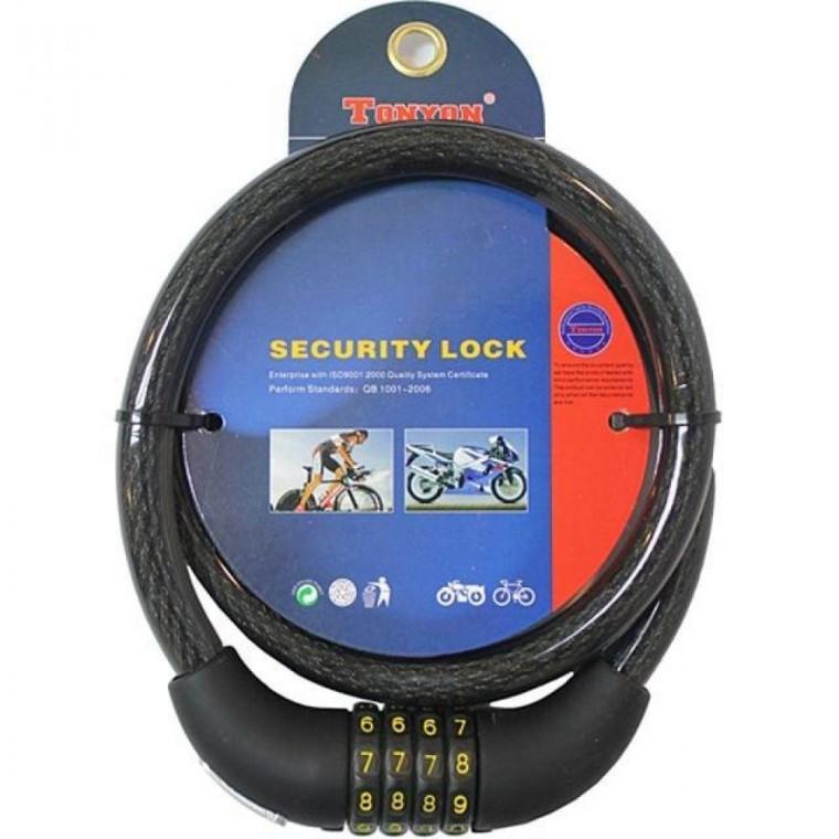 자전거 잠금장치 번호키 케이블 비밀 자물쇠 번호 대