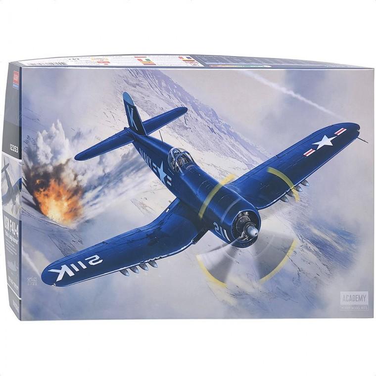 비행기 전투기 프라모델 아카데미과학 미해군 F4U-4