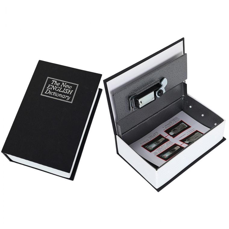 [ABC0713] 책금고 북세이프 비밀금고 사전 저금통 금고 18*11.5*5.5cm 한국당일발송
