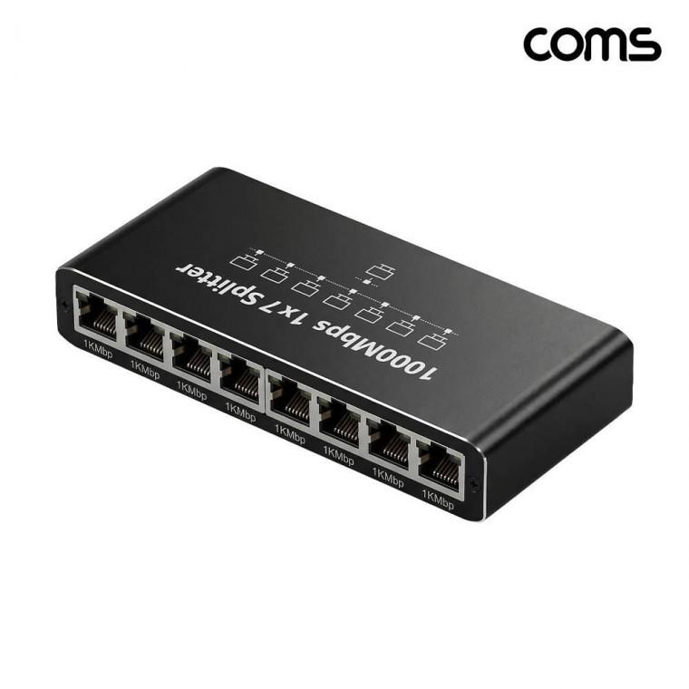 분배 허브 1x7 스위칭 네트워크 BF637 8포트 기가비트