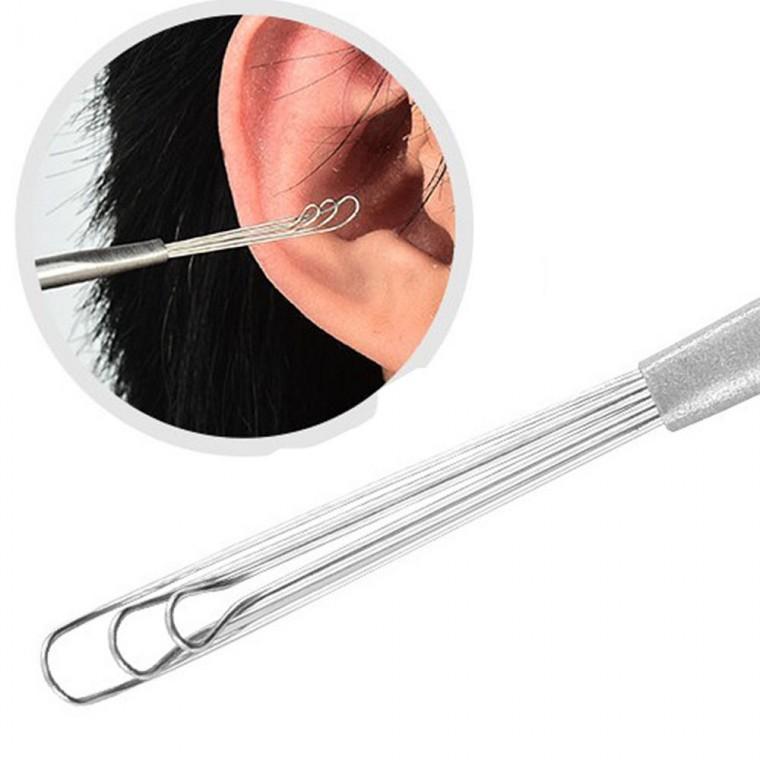 3중루프귀이개 와이어귀이개 귀후비개 귓밥파개 귀지개 귀지청소기 안전귀이개