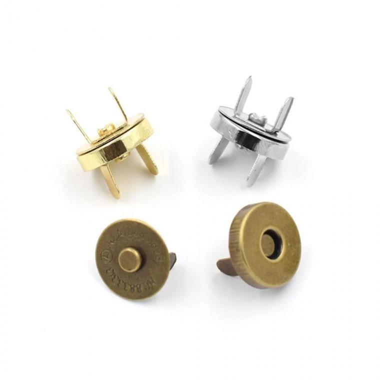 루미나D 부자재 가방 똑딱이 마그네틱 핀 메탈 자석 단추 14mm