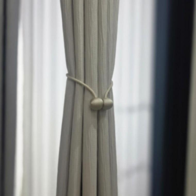 소품 볼 자석 심플 커튼끈 타이백 원픽 강력 고정 인테리어 커튼 밴드 마그네틱