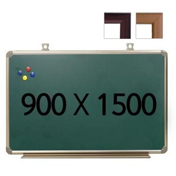 자석 우드 청칠판 900x1500mm 학원 학교용