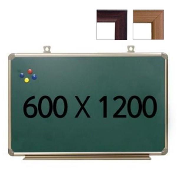 자석 우드 청칠판 600x1200mm 학원 학교용