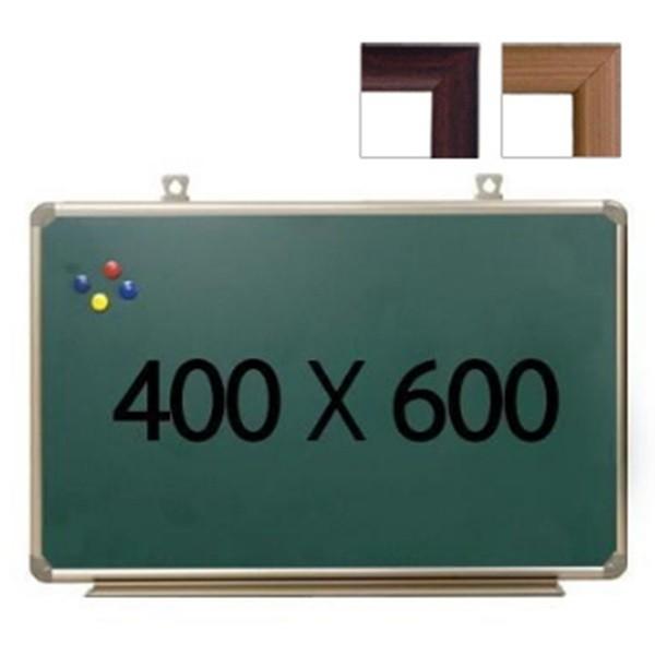 자석 우드 청칠판 400x600mm 학원 학교용