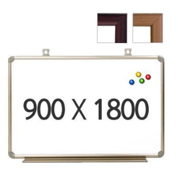 자석 우드 화이트보드 900x1800mm 사무용