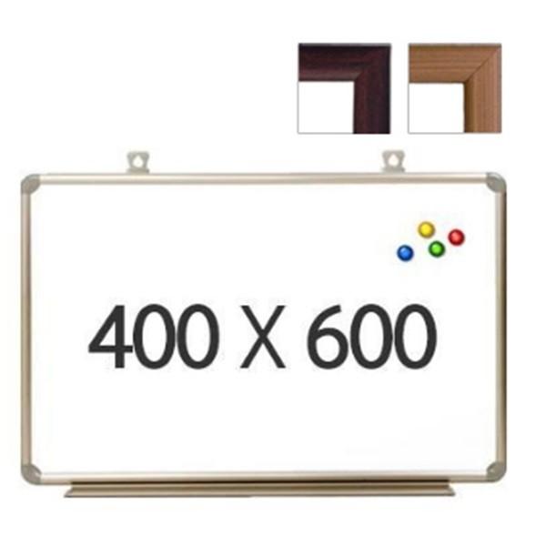 자석 우드 화이트보드 400x600mm 사무용