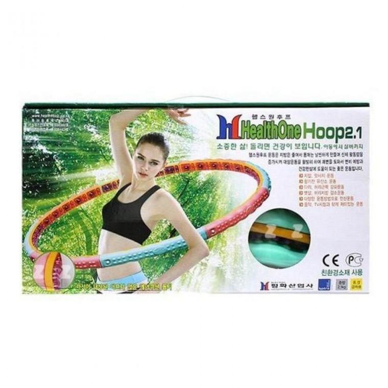 가정용 홈트 헬스 지압 돌기 자석 뱃살 운동 훌라후프