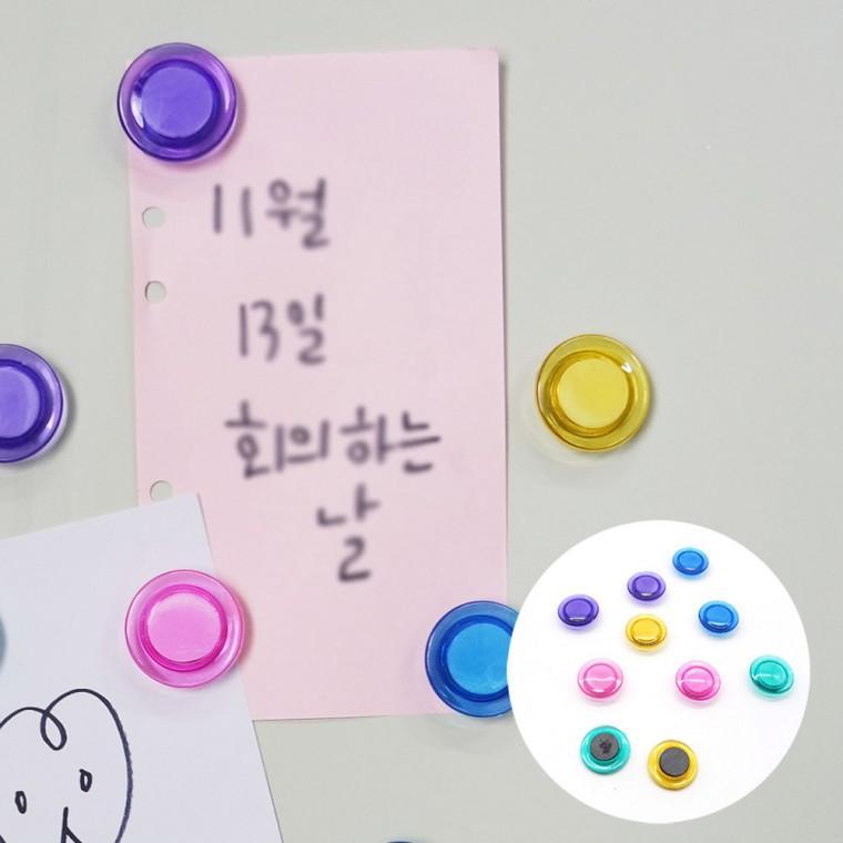 메모고정 원형자석홀더 10개입