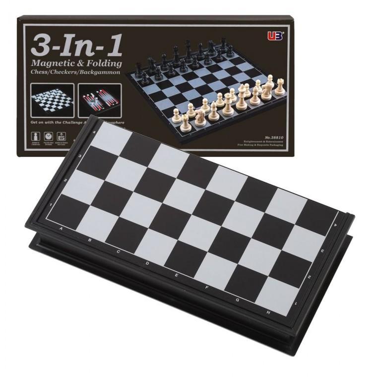 3in1 보드게임 접이식 자석 체스판(25cmX25cm)