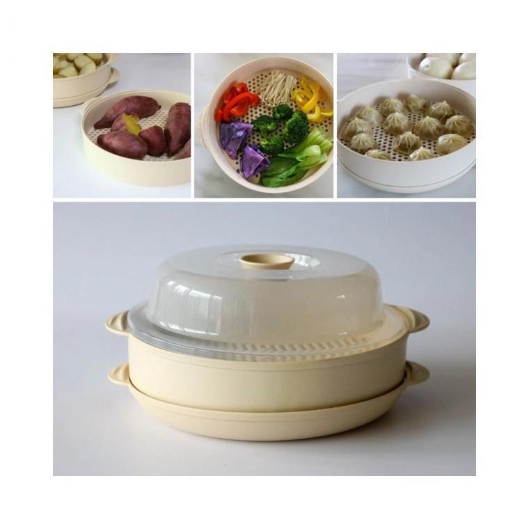 루미나D 전자레인지 티본 대형스팀찜기1단세트 멀티 만능찜기