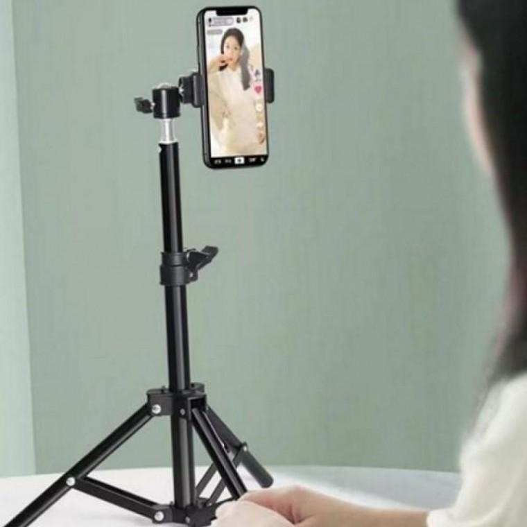 대형 휴대폰 삼각대 스마트폰 높이조절 무선 접이식 블루투스 셀카봉