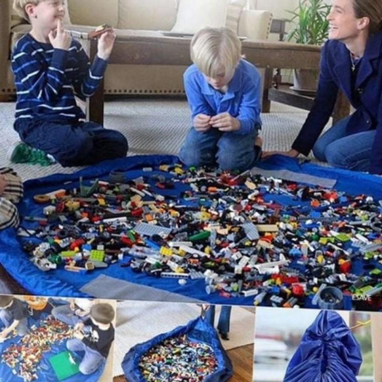 정리 매트 보관 놀이방 장난감 블록 가방 대형 수납