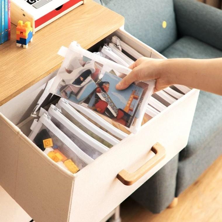 A6사이즈 여성파우치 파우치 1P 망사 심플파우치 지퍼파우치 대형