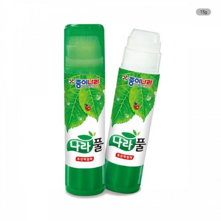 문구용 다목적 고체풀 종이 서류 공예 만들기 사무 학용 접착 휴대형 15g