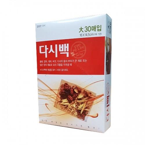 tea 다시백 대형 30매 차거름망 티필터 멸치 다시마
