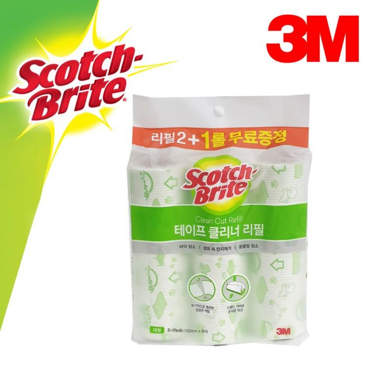 쓰리엠393 테이프클리너 대형 리필 3개입 돌돌이 먼지제거기