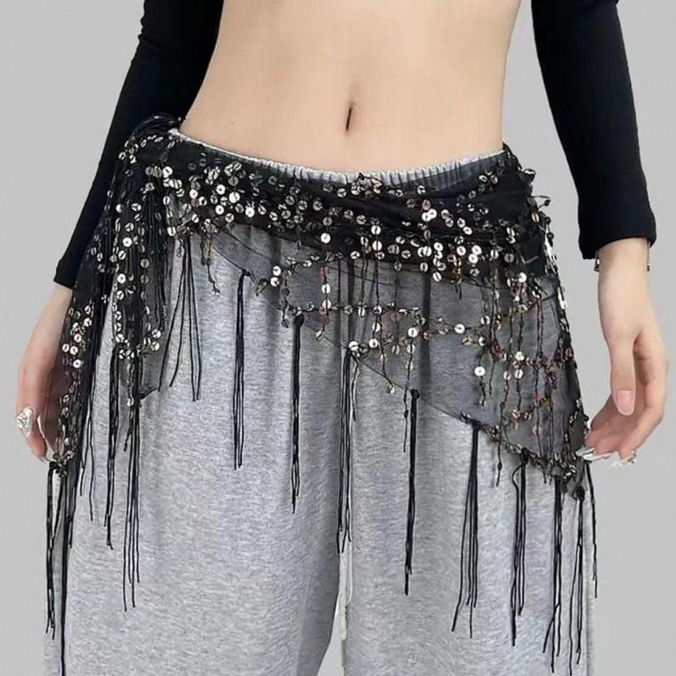 발레 댄스 힙 스카프 줌바 랩스커트 댄스복 무용복