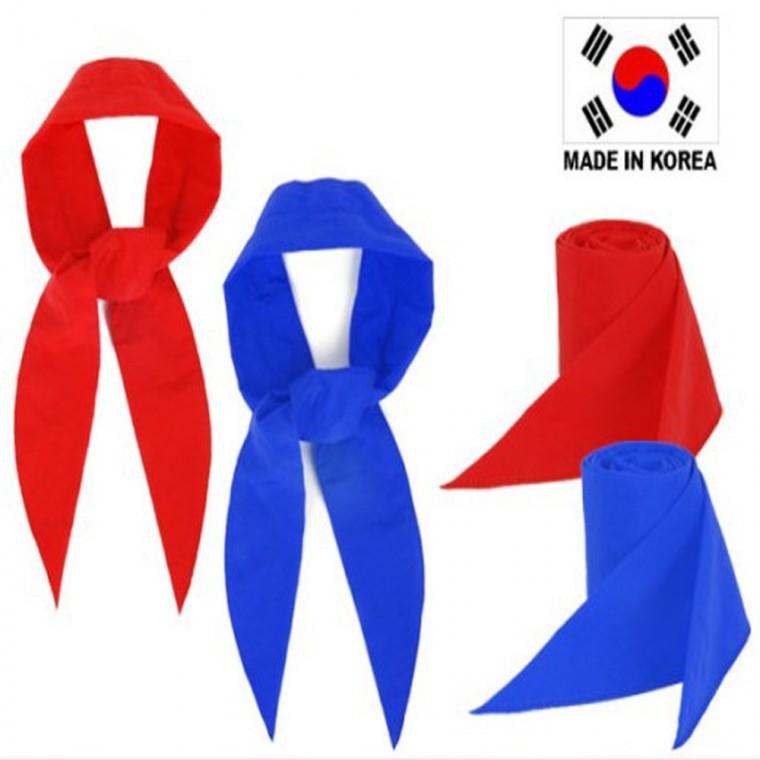 쿨 여름 아이스 스카프 4P 머플러 야외 등산 냉감