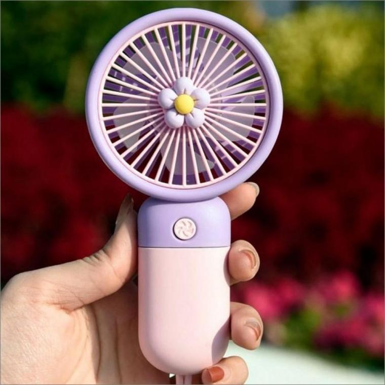 무선 손선풍기 선풍기 미니 손풍기 손풍기 휴대용 USB 플라워 핸디 여름