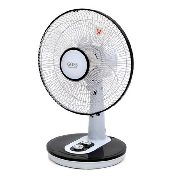 데스크 선풍기 12형 블랙 소형 좌식 30cm 침실 주방 아이방 사무실
