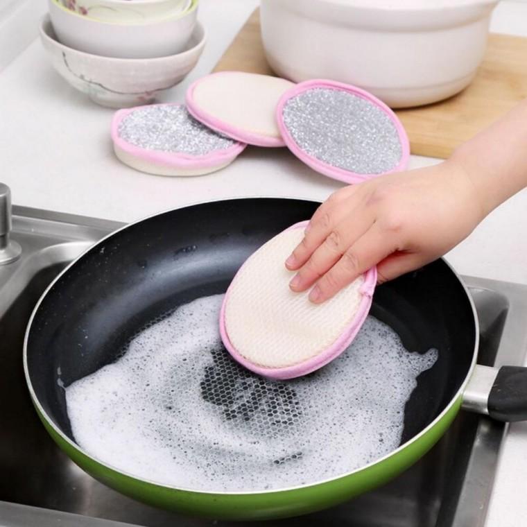 양면 수세미 스펀지 주방 욕실 설거지 청소용 다용도 세척 스폰지 인덕션 클리너