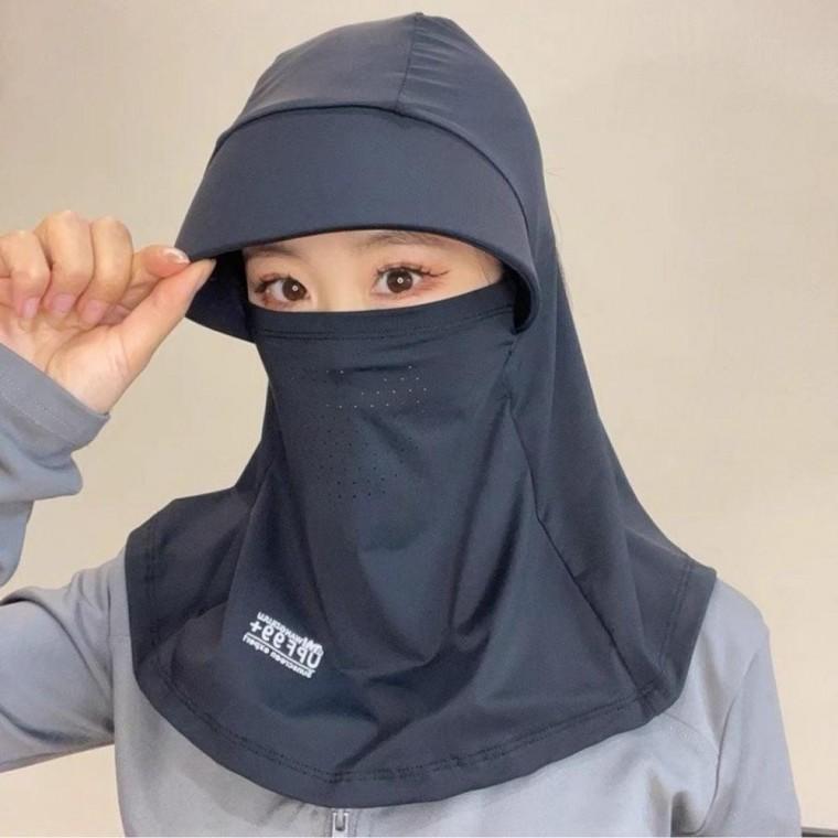 UPF50+ 쿨 스포츠 마스크 얼굴 전체 커버 복면