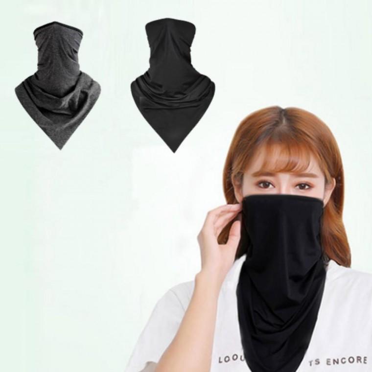 3색 1개 통풍 얼굴 햇빛가리개 커버 햇빛차단 마스크 복면 넥워머 페이스커버