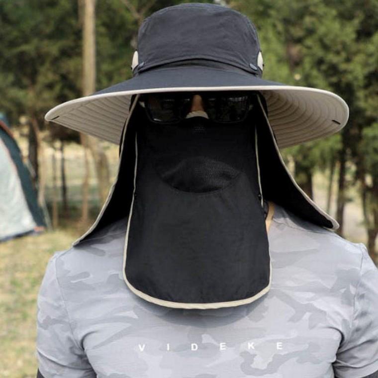 시원한 메쉬 마스크 캡모자 가벼운 벙거지 자외선차단 남녀공용