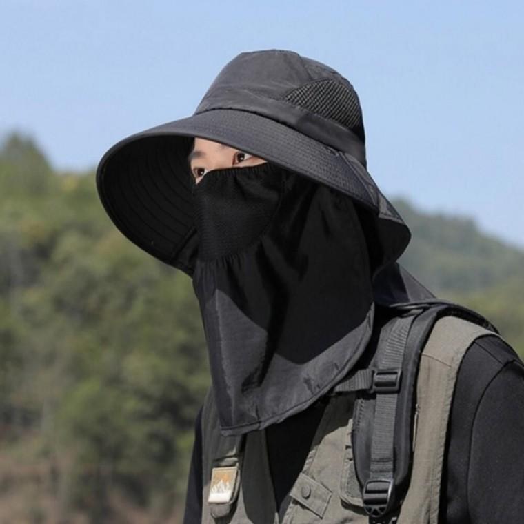 실용성 좋은 햇빛 얼굴 가리개 아웃 도어 마스크 모자
