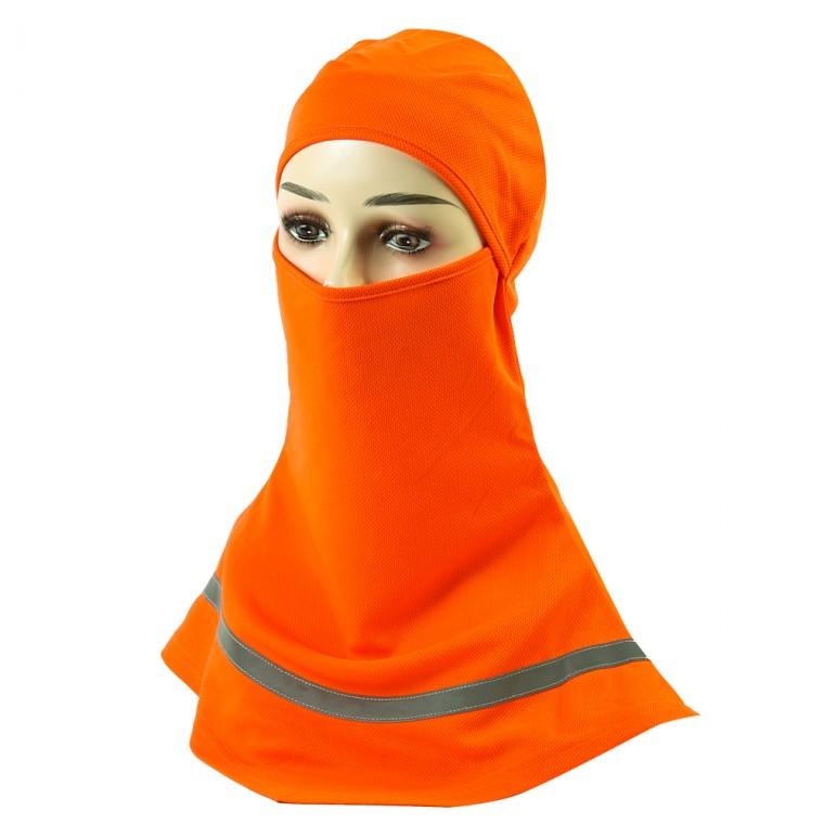 안전 반사띠 바라클라바 주황색 라이딩 마스크