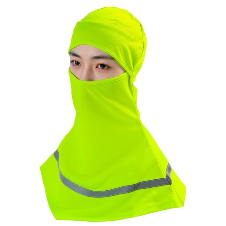 안전 반사띠 바라클라바 형광색 라이딩 마스크