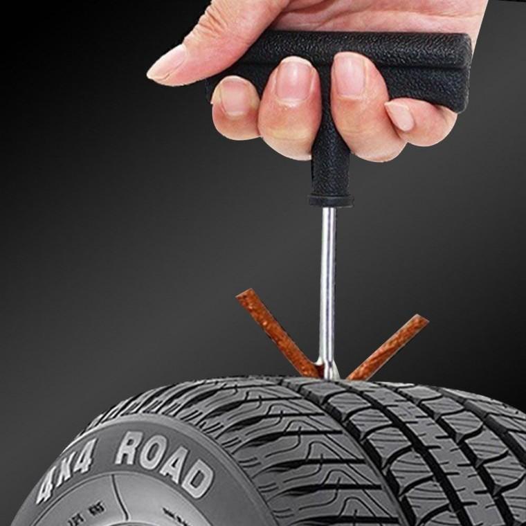 자동차 차량용 타이어 지렁이 수리 키트