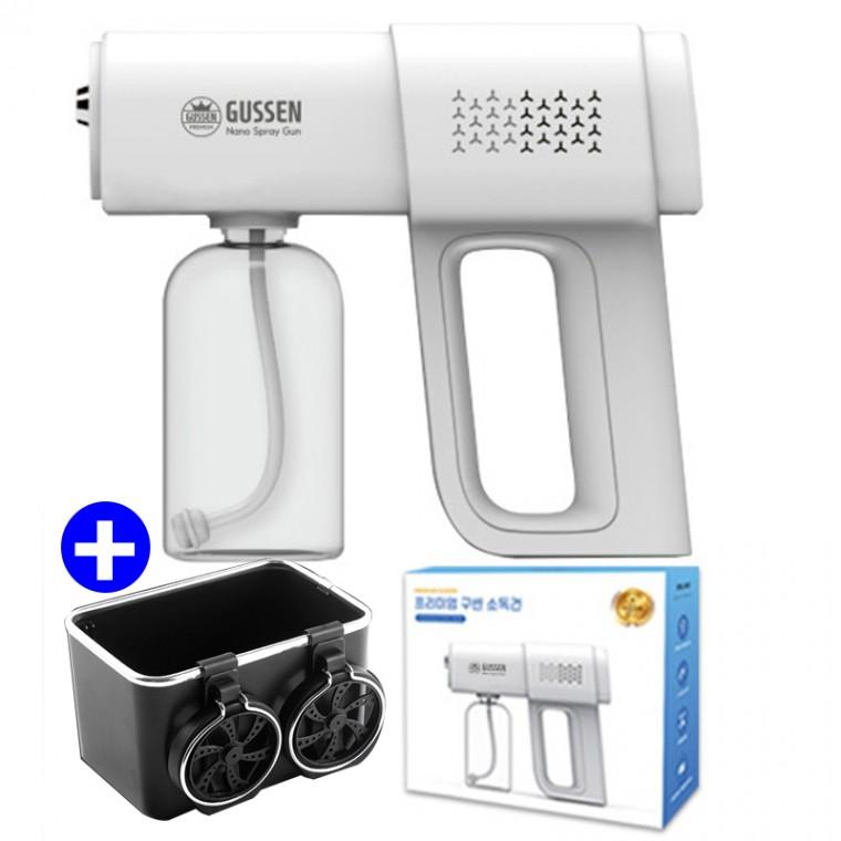 [특별한정증정] 차량용 수납함 + 프리미엄구쎈소독건 우리집 위생해결사 소독항균제균탈취 99.99%