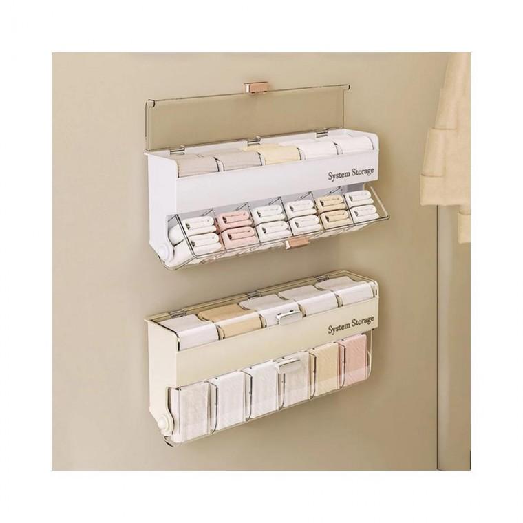 루미나D 다용도 정리함 칸막이 벽걸이 속옷 양말 소품 수납함