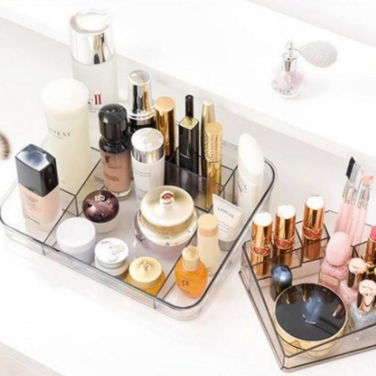 아크릴정리함 오거나이저 고급형 테이블 화장품수납 정리함 수납 화장품 아크릴 모두팜