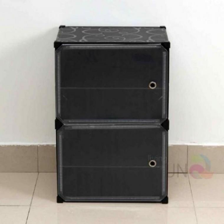 투명 도어신발장 신발정리함 신발케이스 오픈신발장 현관신발정리대 미니신발장