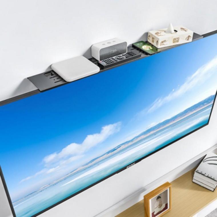 모니터 트레이 선반 TV 정리대 공유기 리모컨