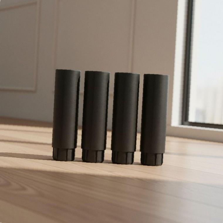 신발장 높이조절 기둥 세트 지그재그 정리대 확장 부속품