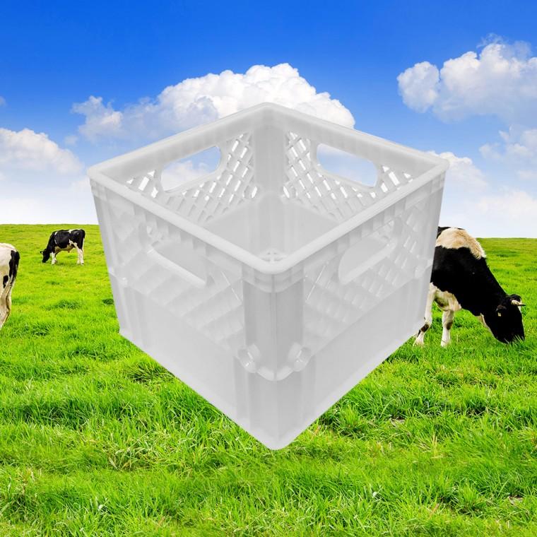 우유박스 흰색/캠핑 식품 밀크 우유상자 정리 수납함