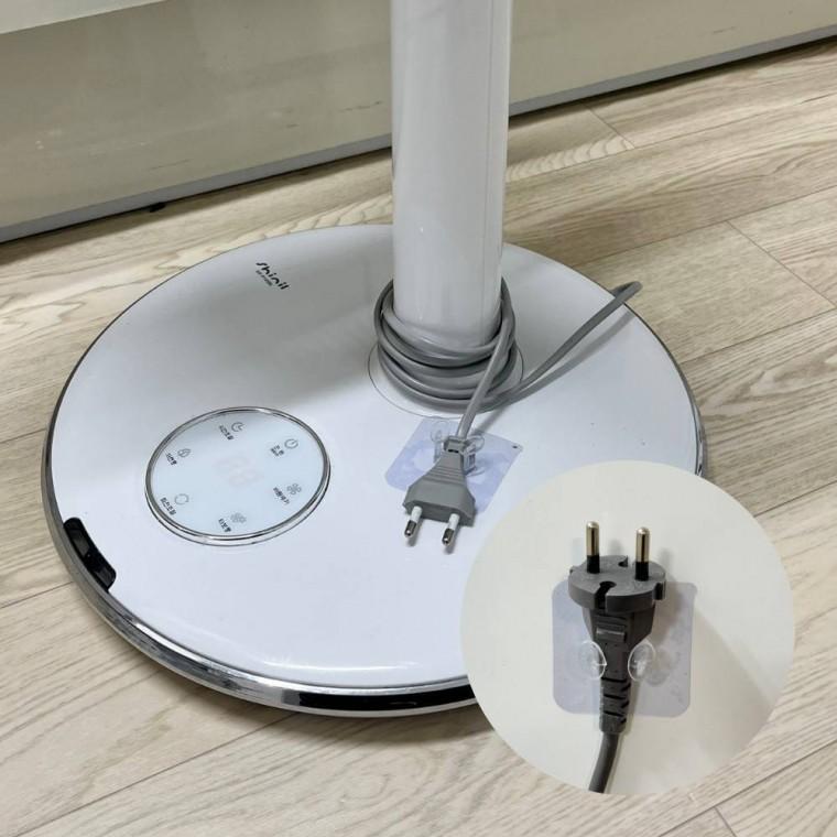 전선정리 콘센트 걸이 5P 매직후크 면도기꽂이 전선걸이후크