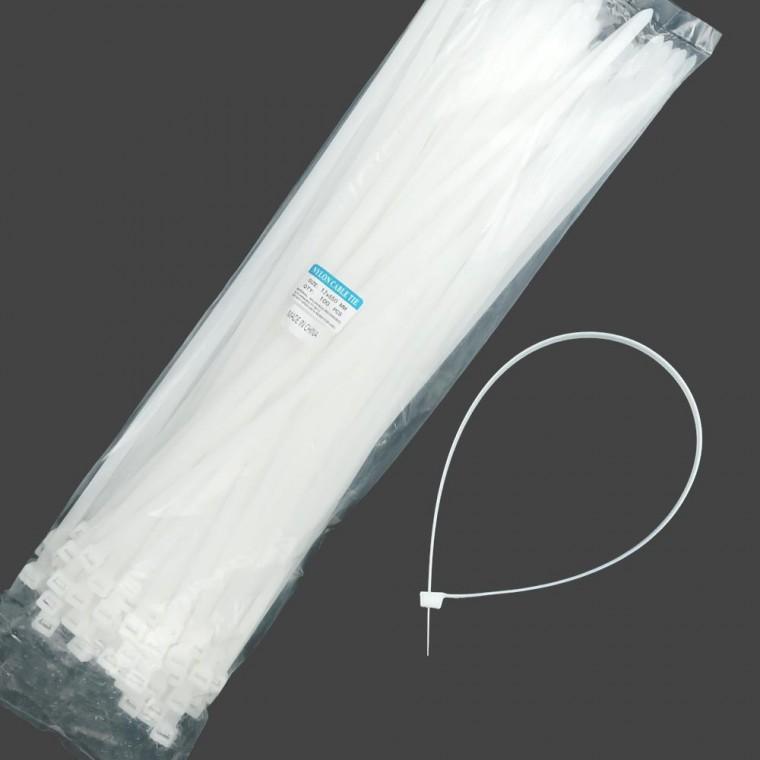 Kimspp 케이블타이 12x650mm (약100개입) 케이블밴드 타이밴드 전선정리 배선정리