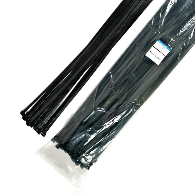 kimspp 케이블타이 10x900mm블랙 (약100개입) 전선 배선정리