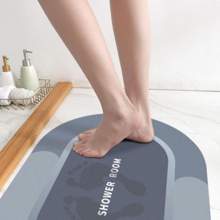 욕실 화장실 규조토 발매트 쿠션 흡수 매트 미끄럼 방지