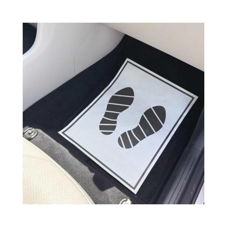 루미나D 일회용 자동차 발판 100p 바닥깔판 일회용매트