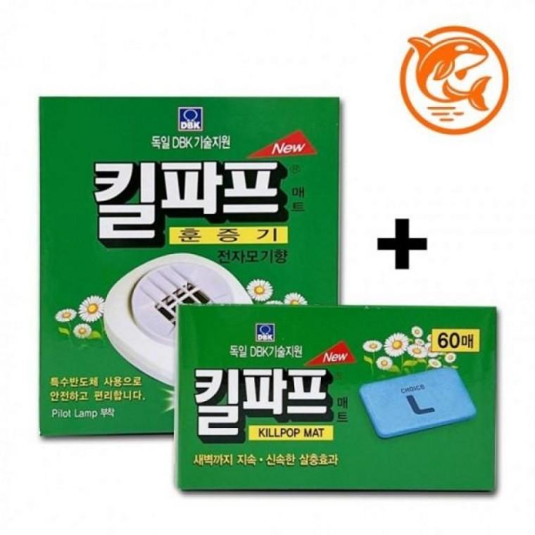 매트 모기 및 전자향기올리기 리필 퇴치 60매 사용 안전 방지 여름 실내외 0330