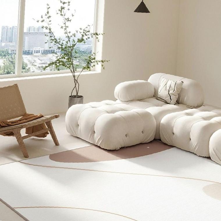 미끄럼방지 거실 사각 카펫 모던 인테리어 러그 바닥 매트